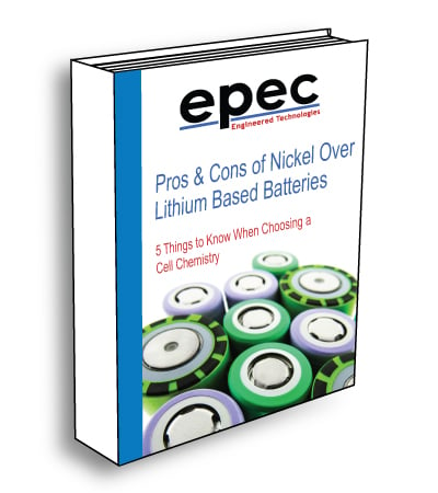 Pros and Cons of Nickel Over Lithium Based Batteries - Ebook