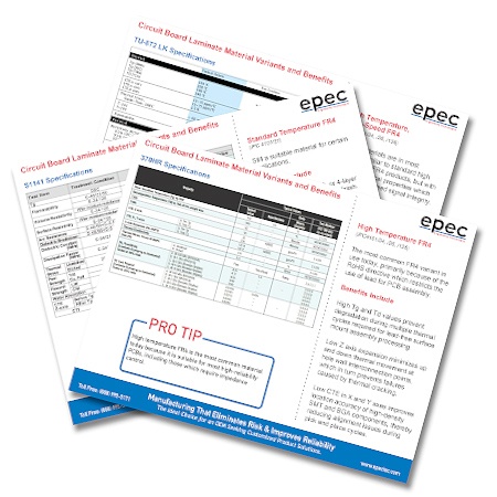 Circuit Board Laminate Material Variants and Benefits - Tip Sheets